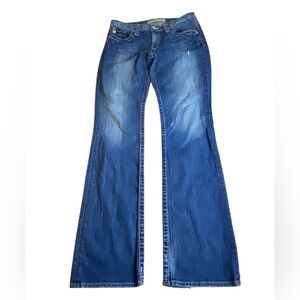 Big Star Vintage Maddie Boot Mid-Rise Long Jeans Women’s Size 30 L